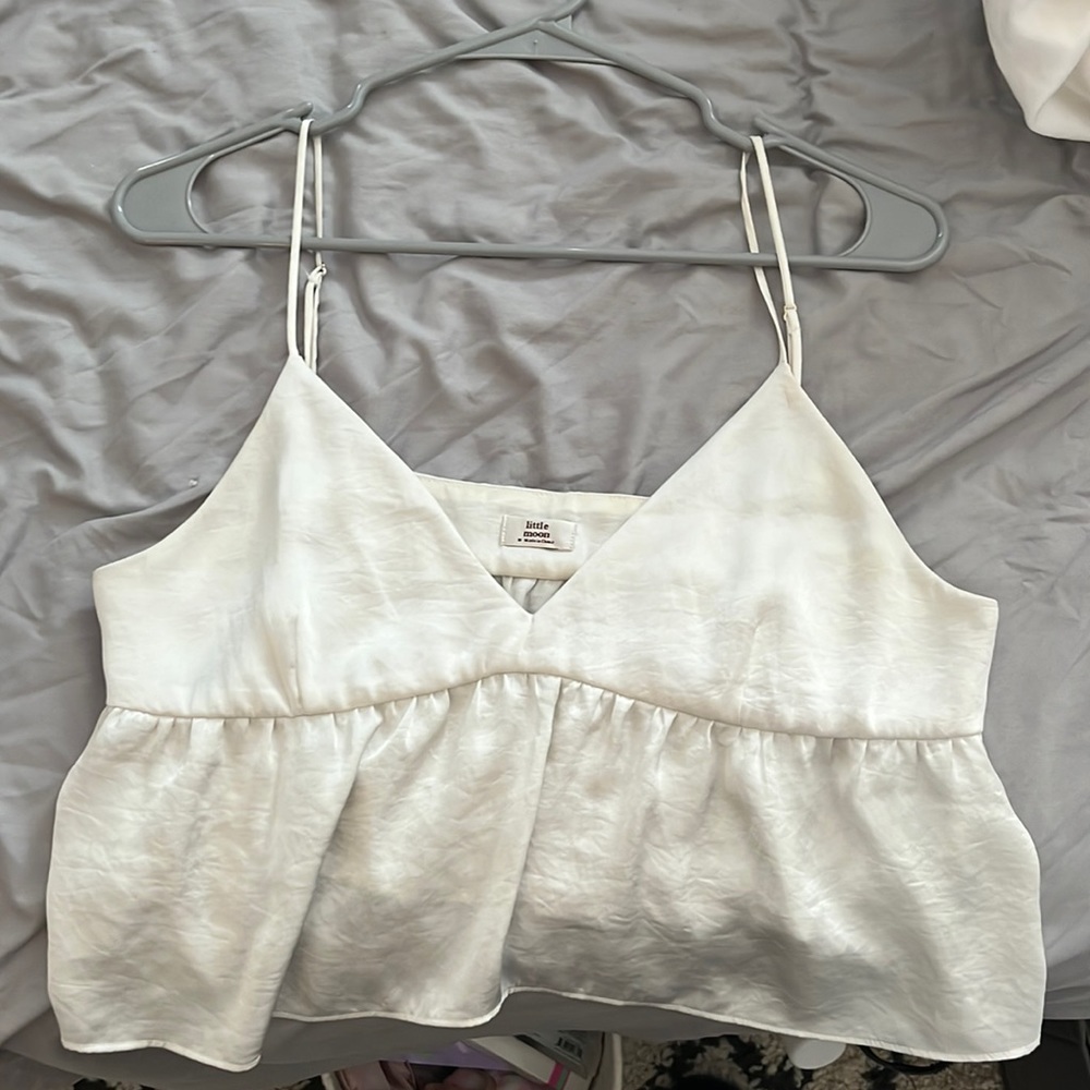 Aritzia White Tank Top